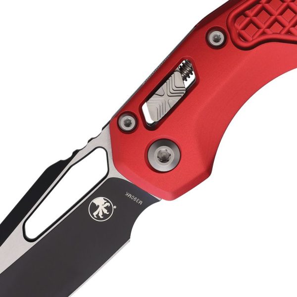 Microtech MSI Ram-Lok Red Frag Aluminum Folding Knife
