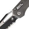 Microtech MSI Ram-Lok Gray Fluted Partial Serrated