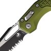 Microtech MSI Ram-Lok OD Green Sheepsfoot Folding Knife