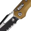 Microtech MSI Ram-Lok Tan Sheepsfoot Folding Knife