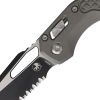 Microtech MSI Ram-Lok Gray Frag Sheepsfoot Folding Knife