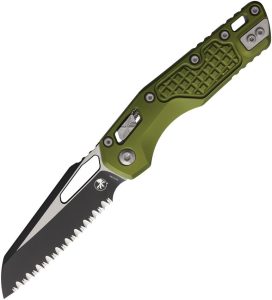 Microtech MSI Ram-Lok FS OD Green Sheepsfoot Folding Knife