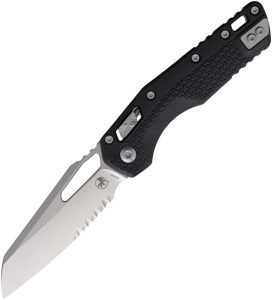 Microtech MSI Ram-Lok Red Backspacer Stonewash Folder