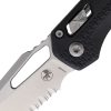 Microtech MSI Ram-Lok 210T Stonewash Black Sheepsfoot