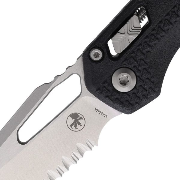 Microtech MSI Ram-Lok 210T Stonewash Black Sheepsfoot