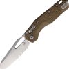 Microtech MSI Ram-Lok Dark Earth Stonewash Sheepsfoot