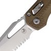 Microtech MSI Ram-Lok Dark Earth Stonewash Sheepsfoot
