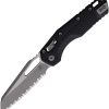 Microtech MSI Ram-Lok 210T Apocalyptic Serrated Black