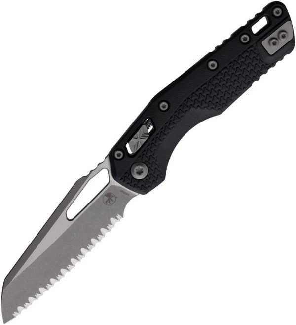Microtech MSI Ram-Lok 210T Apocalyptic Serrated Black