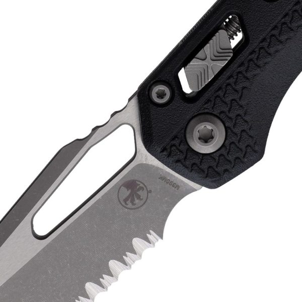 Microtech MSI Ram-Lok 210T Apocalyptic Serrated Black