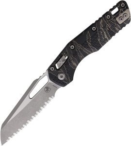Microtech MSI Ram-Lok Tiger Stripe Apocalyptic Serrated