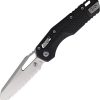 Microtech MSI Ram-Lok 210T Stonewash Black Serrated