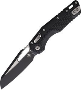 Microtech MSI Ram-Lok Sheepsfoot Black Tri-Grip