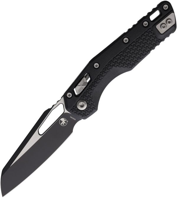 Microtech MSI Ram-Lok Sheepsfoot Black Tri-Grip