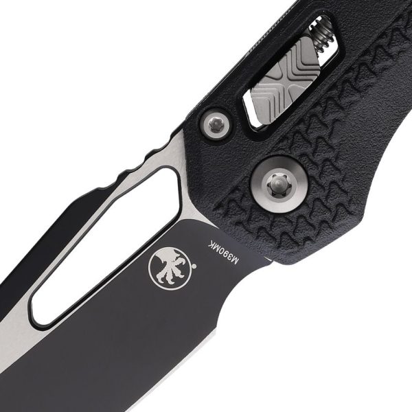 Microtech MSI Ram-Lok Sheepsfoot Black Tri-Grip