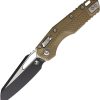 Microtech MSI Ram-Lok Tri Grip Dark Earth Folding Knife