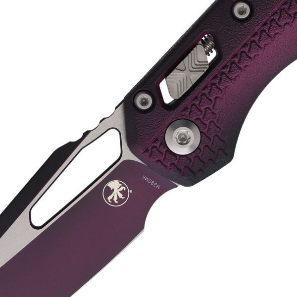 Microtech MSI Ram-Lok Sangria Tri Grip Folding Knife