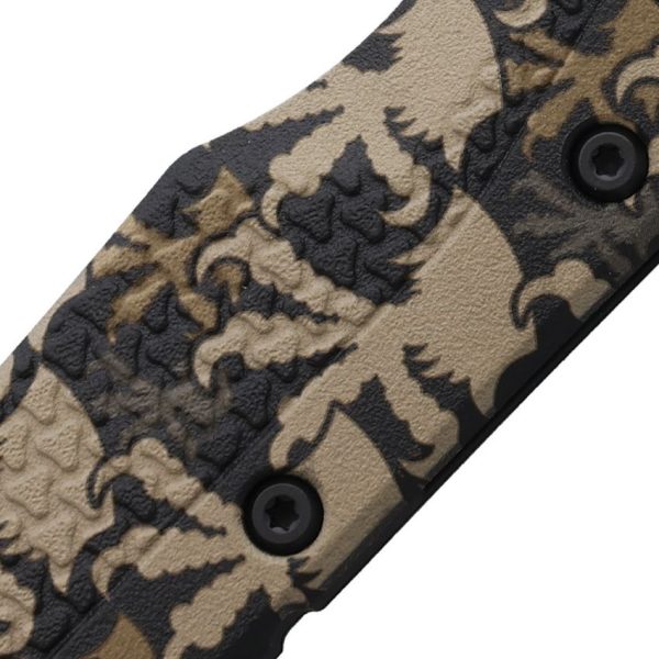 Microtech MSI Ram-Lok PS Claw Camo Partially Serrated