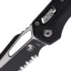 Microtech MSI Ram-Lok Black FS - Full Serrated M390MK