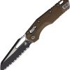 Microtech MSI Ram-Lok Dark Earth FS - M390MK Sheepsfoot