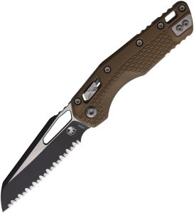 Microtech MSI Ram-Lok Dark Earth FS - M390MK Sheepsfoot