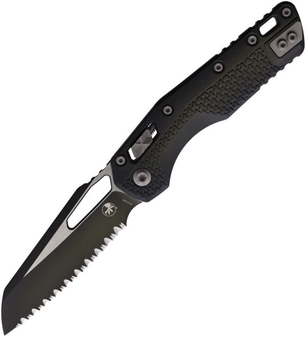 Microtech MSI Ram-Lok Bazooka FS - Full Serrated M390MK