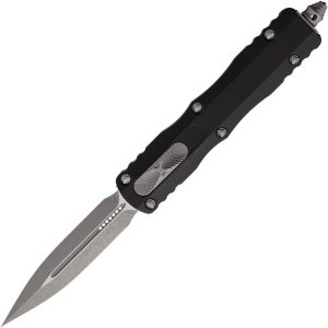 Microtech Dirac D/E OTF Auto - Black Apocalyptic M390
