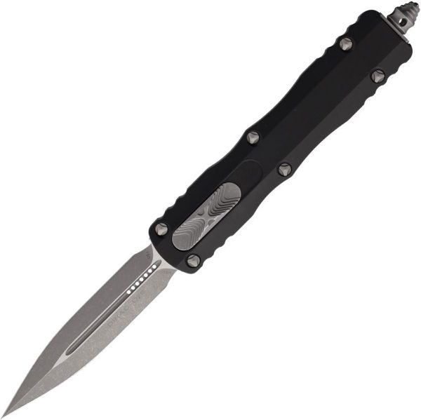 Microtech Dirac D/E OTF Auto - Black Apocalyptic M390