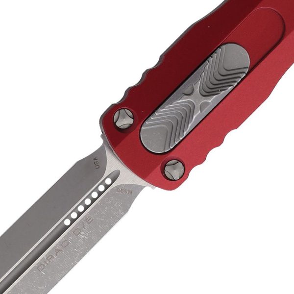 Microtech Dirac D/E OTF Auto - Merlot Apocalyptic