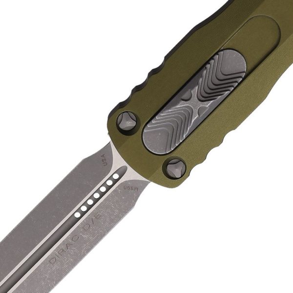Microtech Auto Dirac D/E OTF Apocalyptic OD Green
