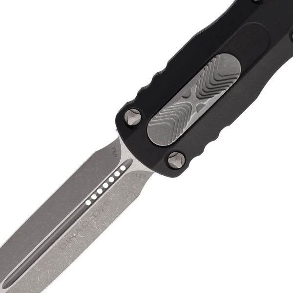 Microtech Dirac D/E OTF Auto - Black Apocalyptic M390
