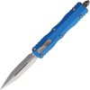 Microtech Dirac D/E OTF Auto Folding Knife 3" Blue