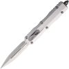 Microtech Auto Dirac D/E OTF Stonewash Silver