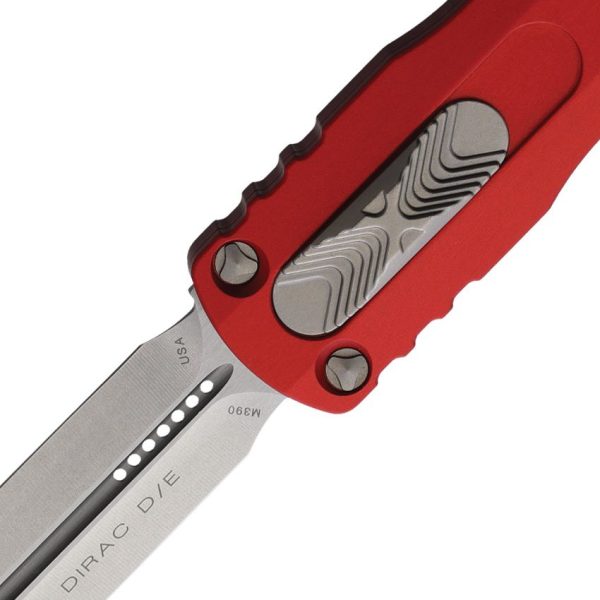 Microtech Auto Dirac D/E OTF Automatic - Red Handle