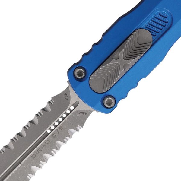 Microtech Auto Dirac D/E OTF PS - Blue Apocalyptic