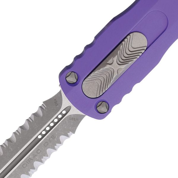 Microtech Auto Dirac D/E OTF Apocalyptic Purple
