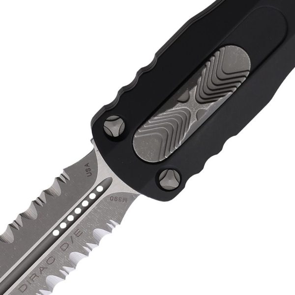 Microtech Auto Dirac D/E OTF PS - Apocalyptic M390