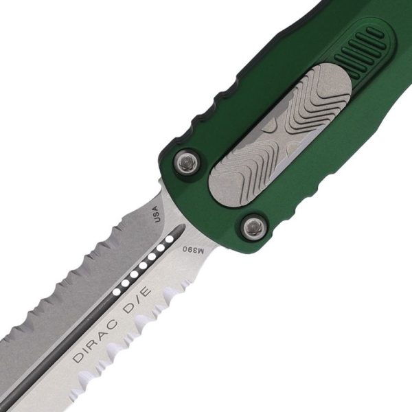 Microtech Auto Dirac D/E OTF M390 Emerald