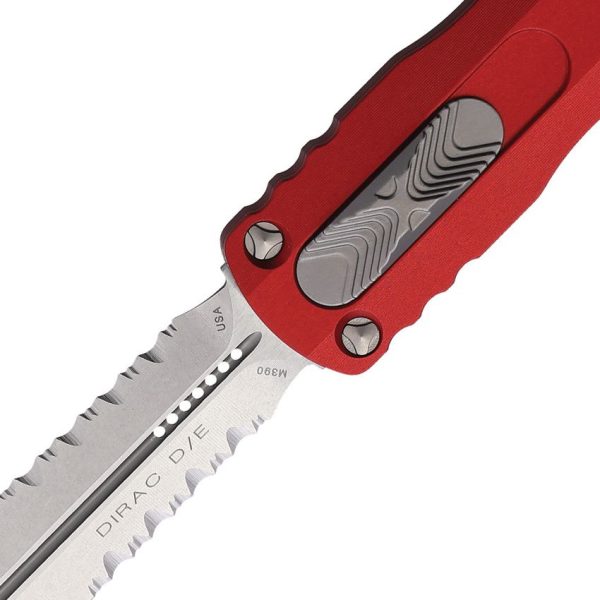 Microtech Auto Dirac D/E OTF Red M390 Dagger