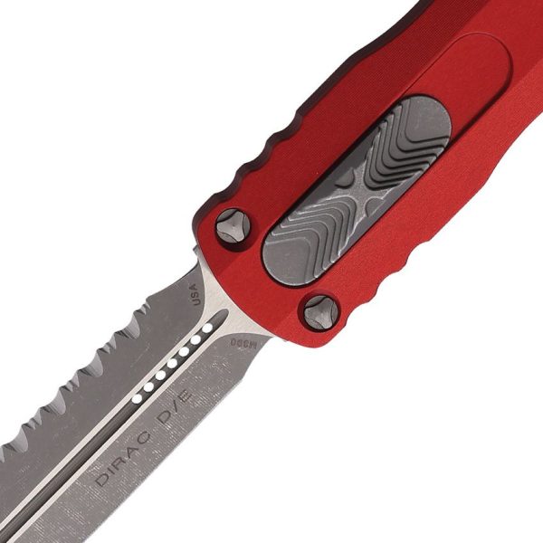 Microtech Auto Dirac D/E OTF Red M390 Dagger