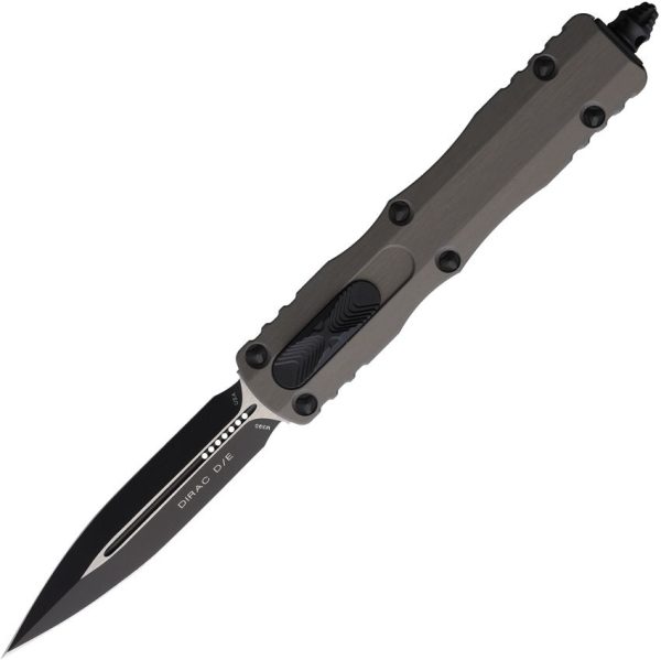 Microtech Auto Dirac D/E OTF Gray Aluminum