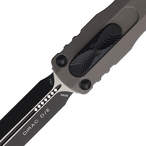 Microtech Auto Dirac D/E OTF Gray Aluminum