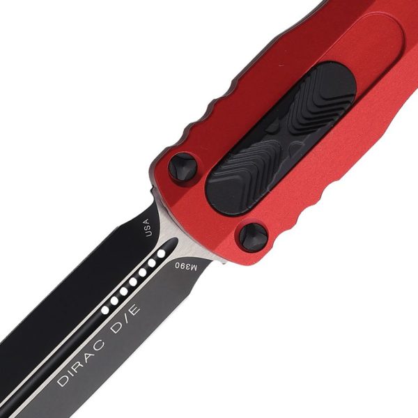 Microtech Auto Dirac D/E OTF Red Handle