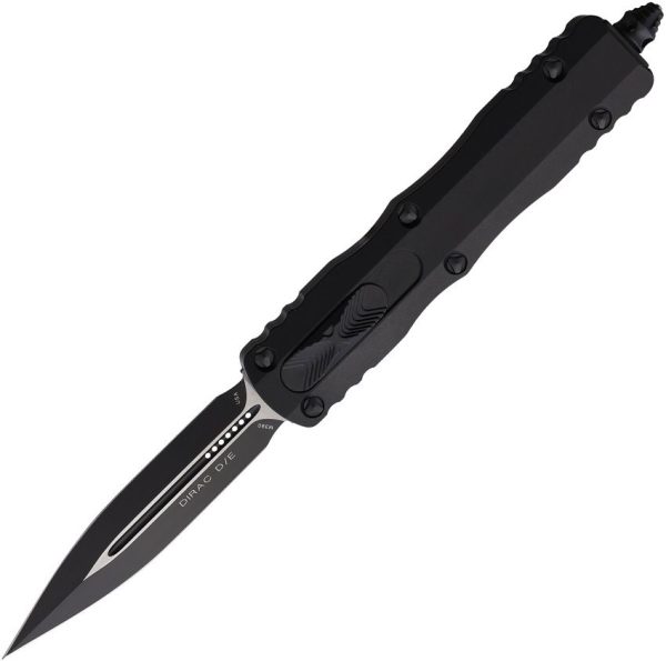 Microtech Auto Dirac D/E OTF Black DLC