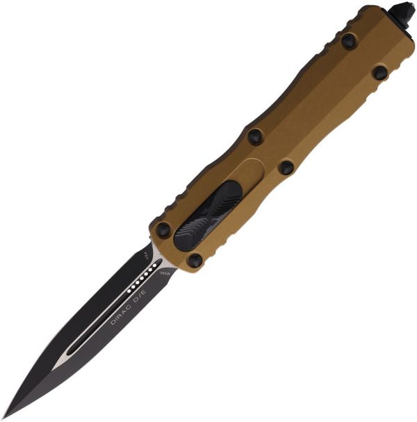 Microtech Auto Dirac D/E OTF Tan Aluminum