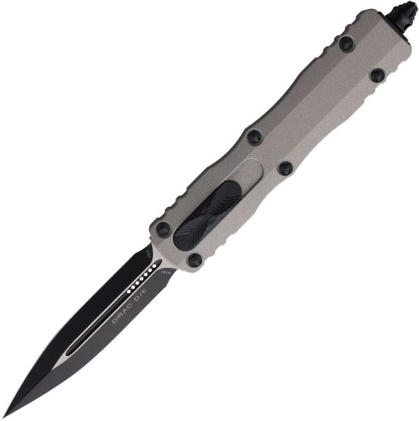 Microtech Auto Dirac D/E OTF Gray Titanium