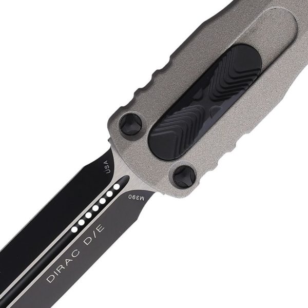 Microtech Auto Dirac D/E OTF Gray Titanium