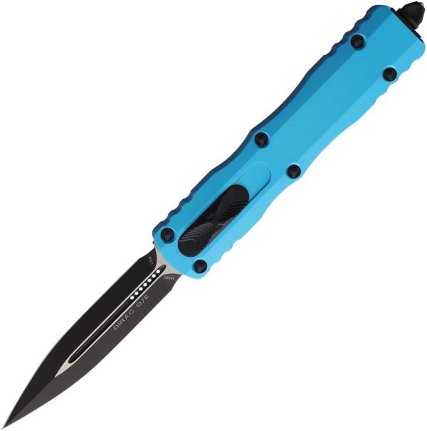 Microtech Auto Dirac D/E OTF Teal Aluminum