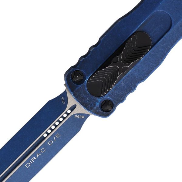 Microtech Auto Dirac D/E OTF Weathered Blue