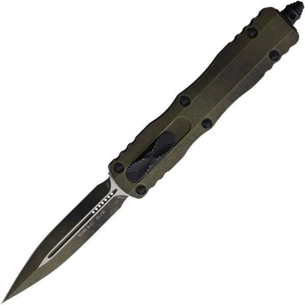 Microtech Auto Dirac D/E OTF Weathered Green
